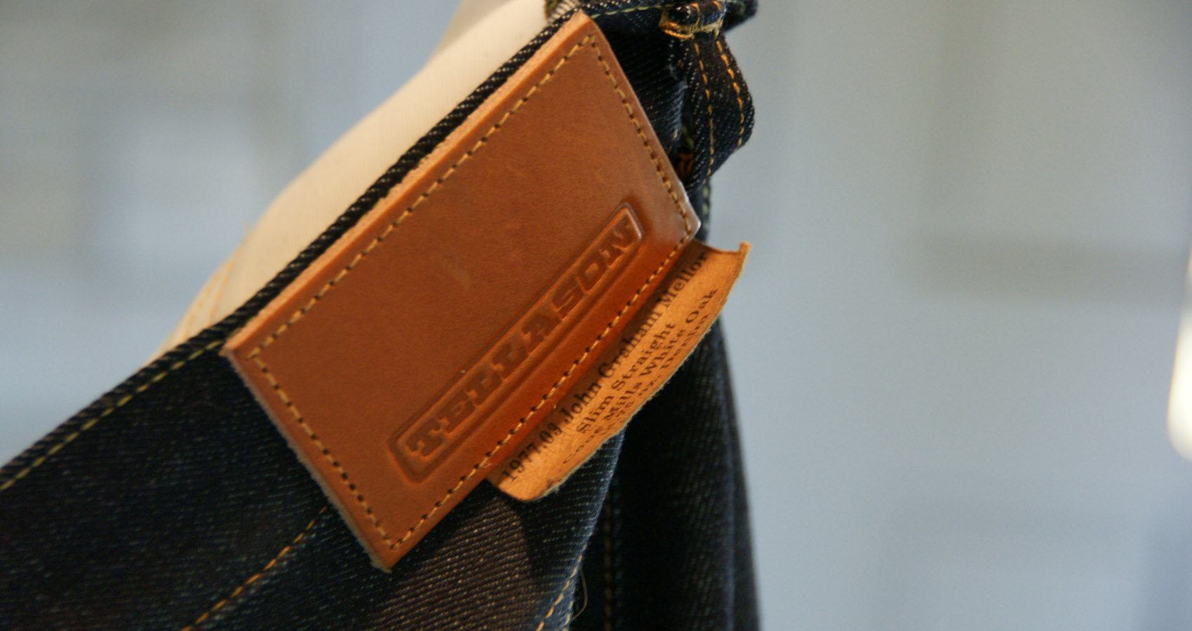 Tellason Raw Selvedge Denim Made in USA